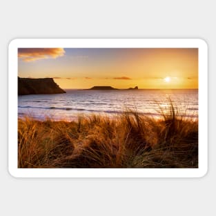 Worms Head, Rhossili Bay Sticker